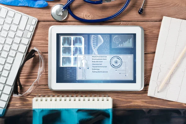 Tecnologie digitali in medicina — Foto Stock