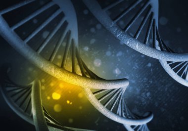 DNA molekülleri arka plan