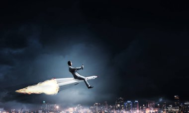 İş başarı ve hedefleri başarı kavramı.