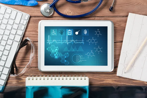 Digitale technologieën in de geneeskunde — Stockfoto