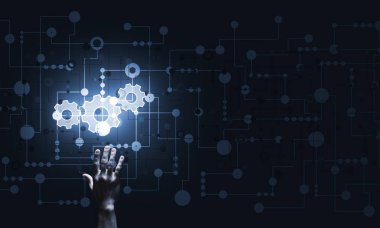 Parlayan ikon ile insan elinin dokunuşuna yakınlaş