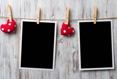 Siyah boş phote çerçeve