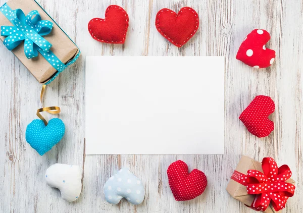 Papel em branco para escrever mensagem — Fotografia de Stock