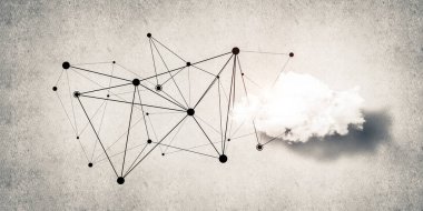 Kablosuz teknolojiler bağlantı ve veri abstrac olarak paylaştırmak için