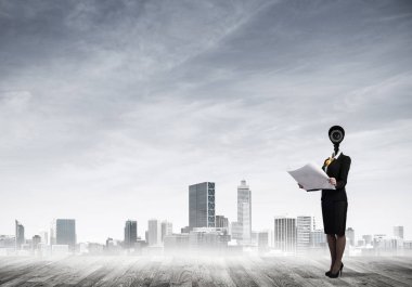 Güvenlik ve gizlilik koruma ile fotoğraf makinesi kavramını wo başlı