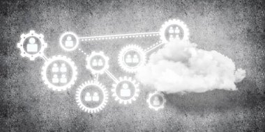 Kablosuz teknolojiler bağlantı ve veri abstrac olarak paylaştırmak için