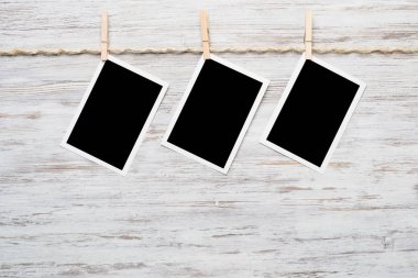 Siyah fotoğraf çerçevesi