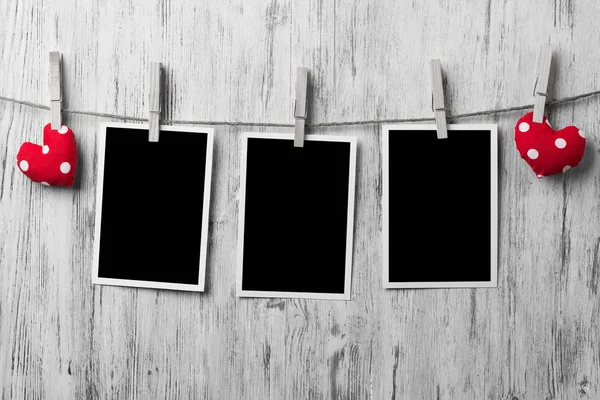 Quadro de fote em branco preto — Fotografia de Stock