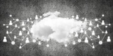 Bağlantı ve veri paylaşımı için kablosuz teknolojiler soyut bir kavram olarak