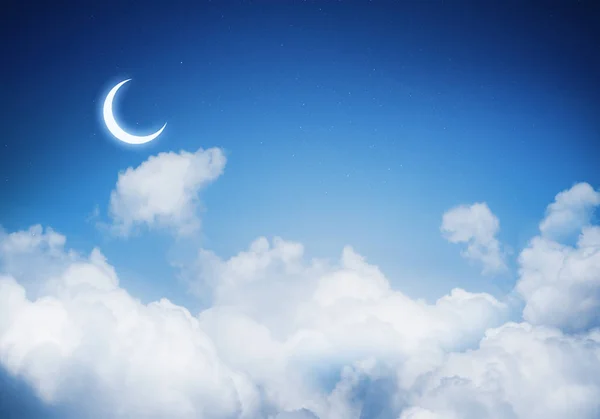 Wallpaper of cloud night skyscape. — Stock Photo, Image