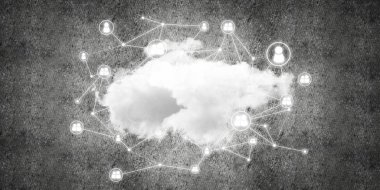 Bağlantı ve veri paylaşımı için kablosuz teknolojiler soyut bir kavram olarak