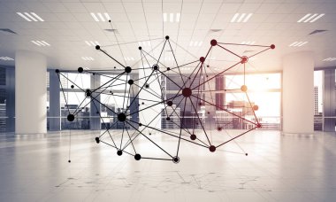 Etkin modu için kavram olarak ağ ve kablosuz bağlantı