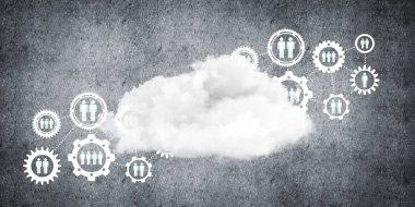 Bağlantı ve veri paylaşımı için kablosuz teknolojiler soyut bir kavram olarak