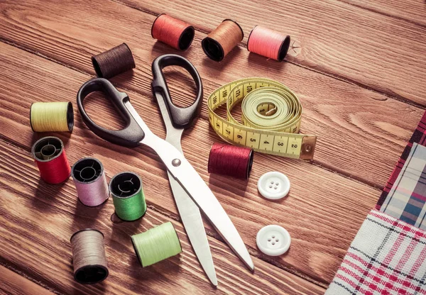 Items for sewing or DIY — Stock Photo, Image