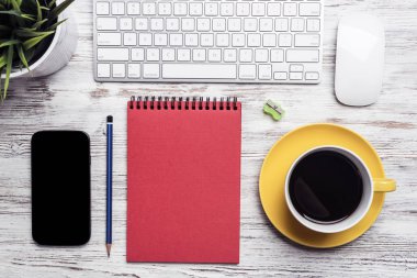 En iyi görünüm ofis yöneticisi çalışma alanı