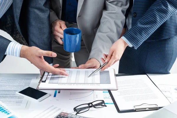 Gestión operativa y discusión de la empresa — Foto de Stock