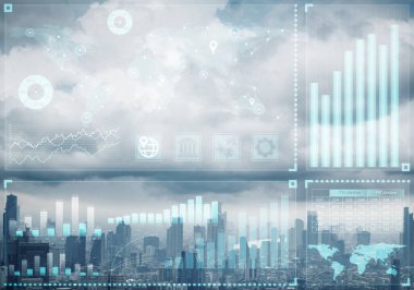 Grafiklerle eski ticaret kavramı