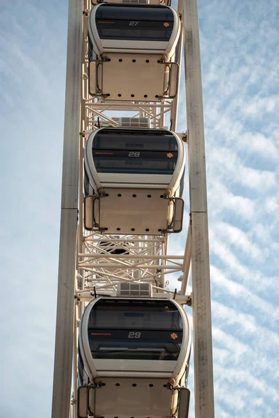 Gondoals Gdansk Giant Wheel Polonia — Foto Stock