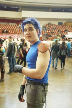 Saint Petersburg, Ru / Rusya - 04 29 2019: Epic Con Saint Petersburg cosplay şenlikli. açıklayıcı editoryal.