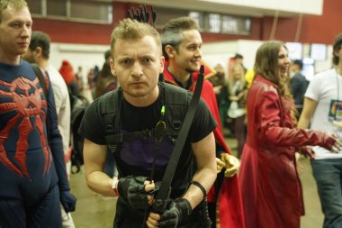 Saint Petersburg, Ru / Rusya - 04 29 2019: Epic Con Saint Petersburg cosplay şenlikli. açıklayıcı editoryal.