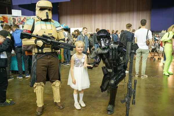 Санкт Петербург Россия 2019 Epic Con Saint Petersburg Cosplay Festival — стоковое фото