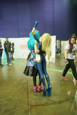 Saint Petersburg, Ru / Rusya - 04 29 2019: Epic Con Saint Petersburg cosplay şenlikli. açıklayıcı editoryal.
