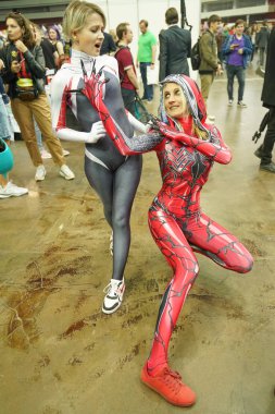 Saint Petersburg, Ru / Rusya - 04 29 2019: Epic Con Saint Petersburg cosplay şenlikli. açıklayıcı editoryal.