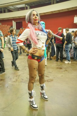 Saint Petersburg, Ru / Rusya - 04 29 2019: Epic Con Saint Petersburg cosplay şenlikli. açıklayıcı editoryal.
