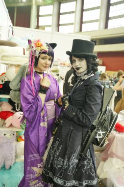 Saint Petersburg, Ru / Rusya - 04 29 2019: Epic Con Saint Petersburg cosplay şenlikli. açıklayıcı editoryal.