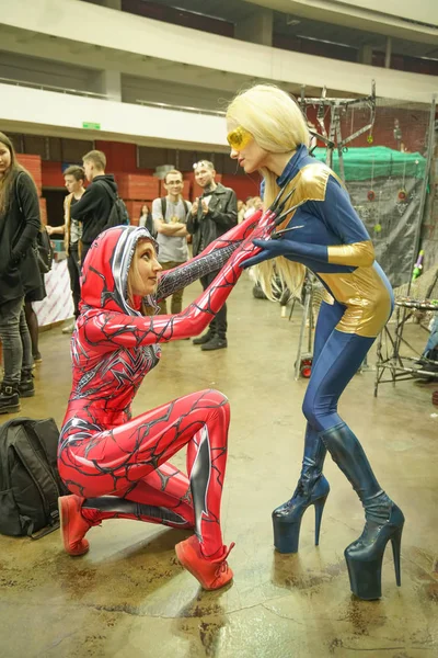Saint Petersburg, Ru / Rusya - 04 29 2019: Epic Con Saint Petersburg cosplay şenlikli. açıklayıcı editoryal.