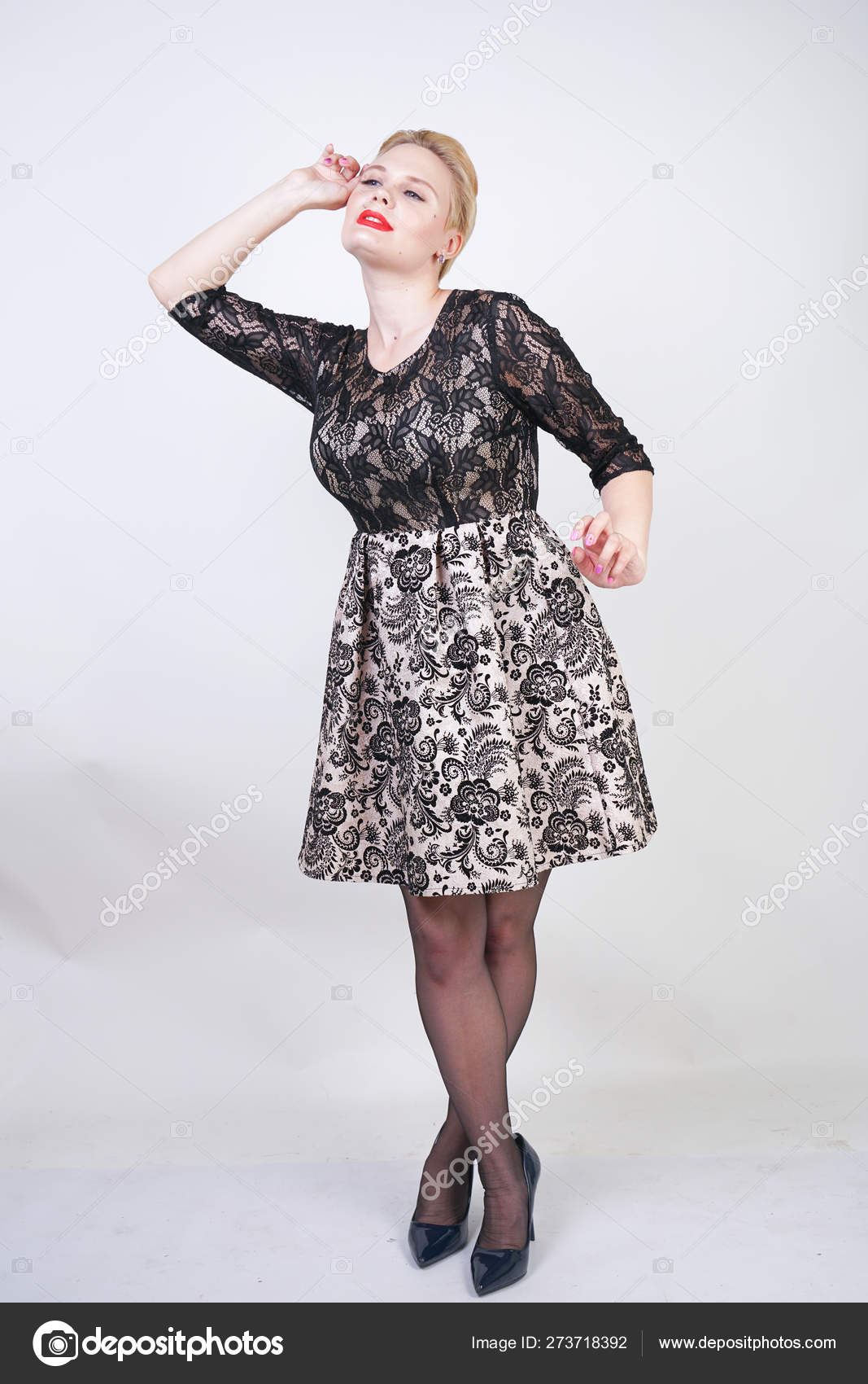 Cute dress for chubby cheap