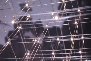 koyu arka plan moda odasında kapalı ışık