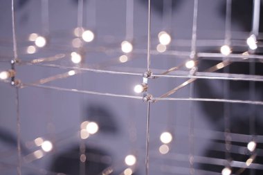 koyu arka plan moda odasında kapalı ışık