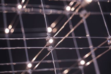 koyu arka plan moda odasında kapalı ışık