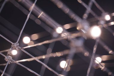 koyu arka plan moda odasında kapalı ışık