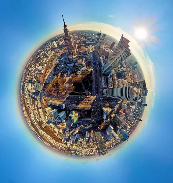 Güzel panoramik hava dron görünümü 