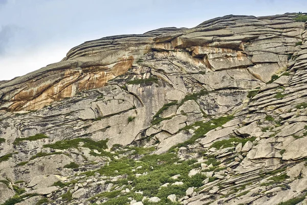 Rocce Enormi Massi Forma Bizzarra Paesaggio Lunare Bellissimo Paesaggio Montagne — Foto Stock