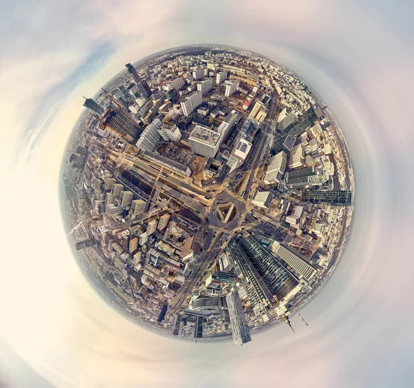 Güzel panoramik hava dron görünümü 
