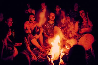 Bialobrzegi, Polonya-Temmuz 13-15, 2019: kişi Wibracje 3,0 Festival Polonya, en büyük farkındalık, müzik ve Polonya yaşam açık hava festivalleri hakkında tutkulu bir konser sırasında eğlenmek