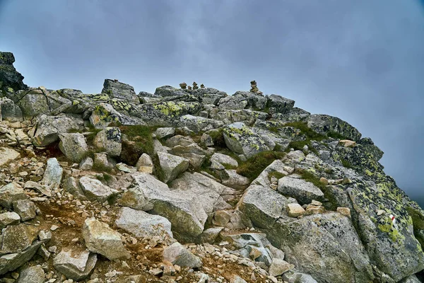 Beautiful Panoramic Aerial Drone View Mountain National Park High Tatra — Stock Photo, Image