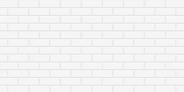 White brick wall texture. Vector illustration. EPS 10
