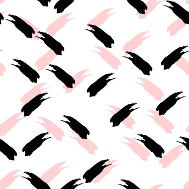 Fırça darbe hattı. Kusursuz arka plan. Soyut doku çizildi. Renkli fırça darbe hattı.