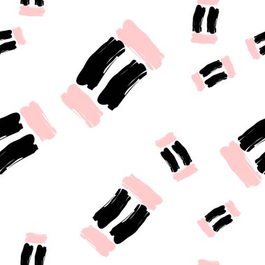 Fırça boya deseni. Çizilmiş kontur dokusu. Pastel soyut çizilmiş. Renkli fırça boya deseni.