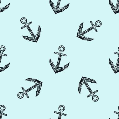 Deniz hayatı. Karalama deseni yok. Korsanlar el yapımı dokular ve arkaplan.