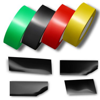 İskoç viskisi. Yapışkan vektör kağıdı bandı ya da beyaz arka planda izole edilmiş sarı yapışkan kanal şeridi. Yırtık grunge dokusu.