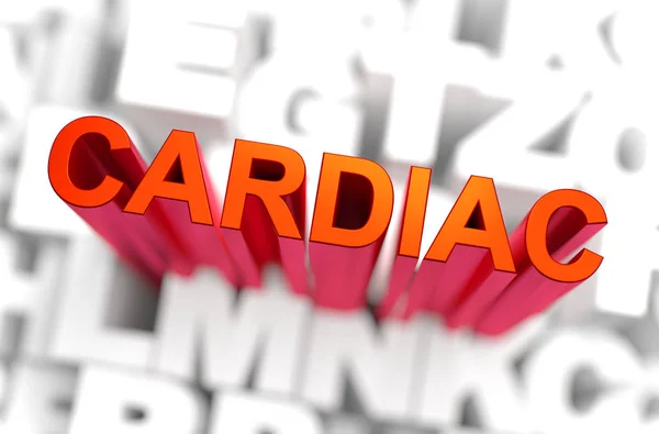 Cardiac - Medicine Concept (en inglés). Renderizado 3D — Foto de Stock