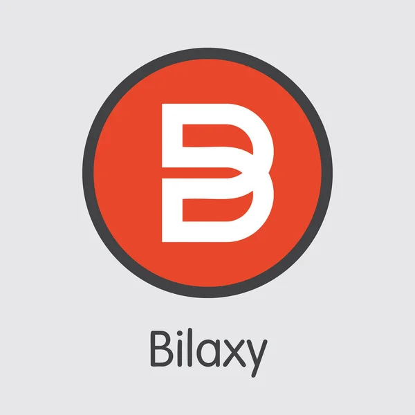Exchange - Bilaxy Copy 2. Крипто-монеты или журнал криптовалют — стоковый вектор