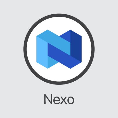 NEXO - Nexo. Para veya Pazar amblemi Pazar Logo.