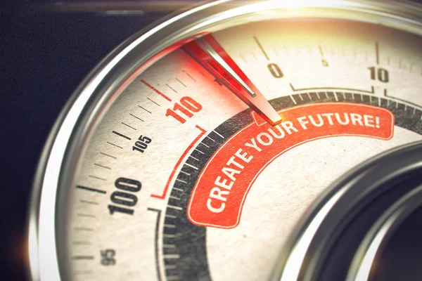 Létrehozása Your Future - üzleti mód fogalom. 3D. — Stock Fotó