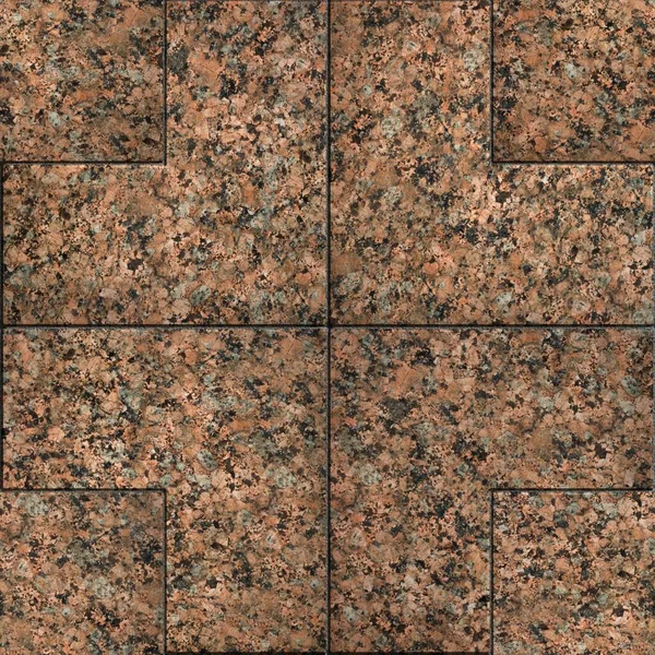 Red Marble or Granite. Seamless Tileable Texture. — Stock Photo, Image